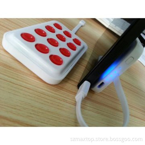 Sticker on power bank, 2,500mAh, for all smartphones
